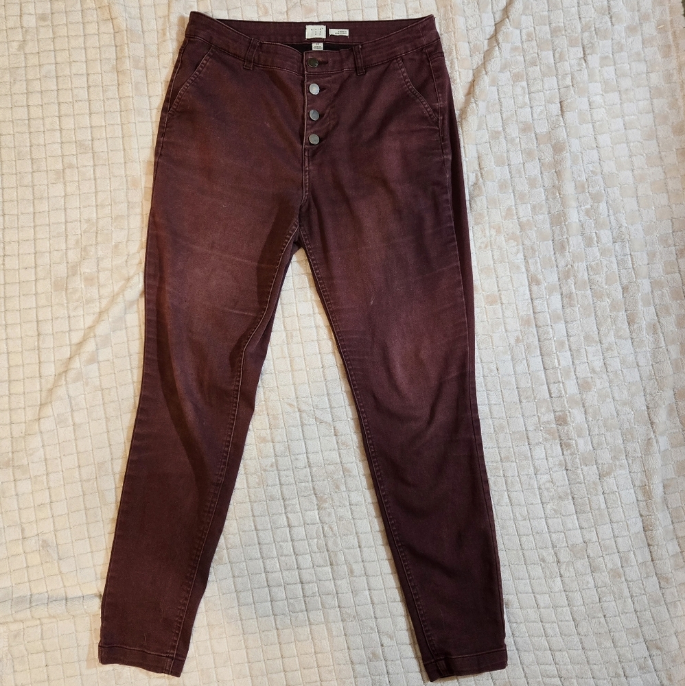 Women's A New Day Burgundy Jeans